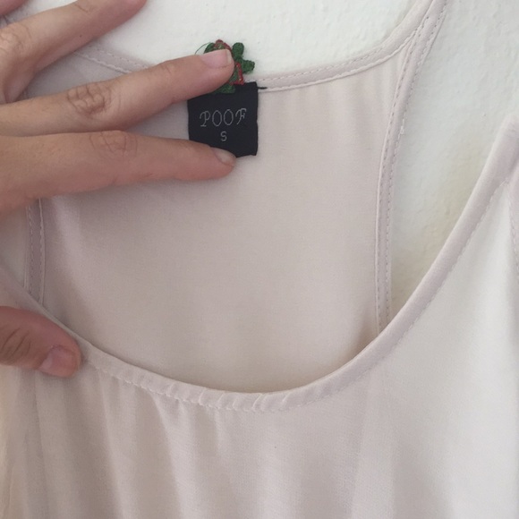 Cream sheer dress - Picture 2 of 3